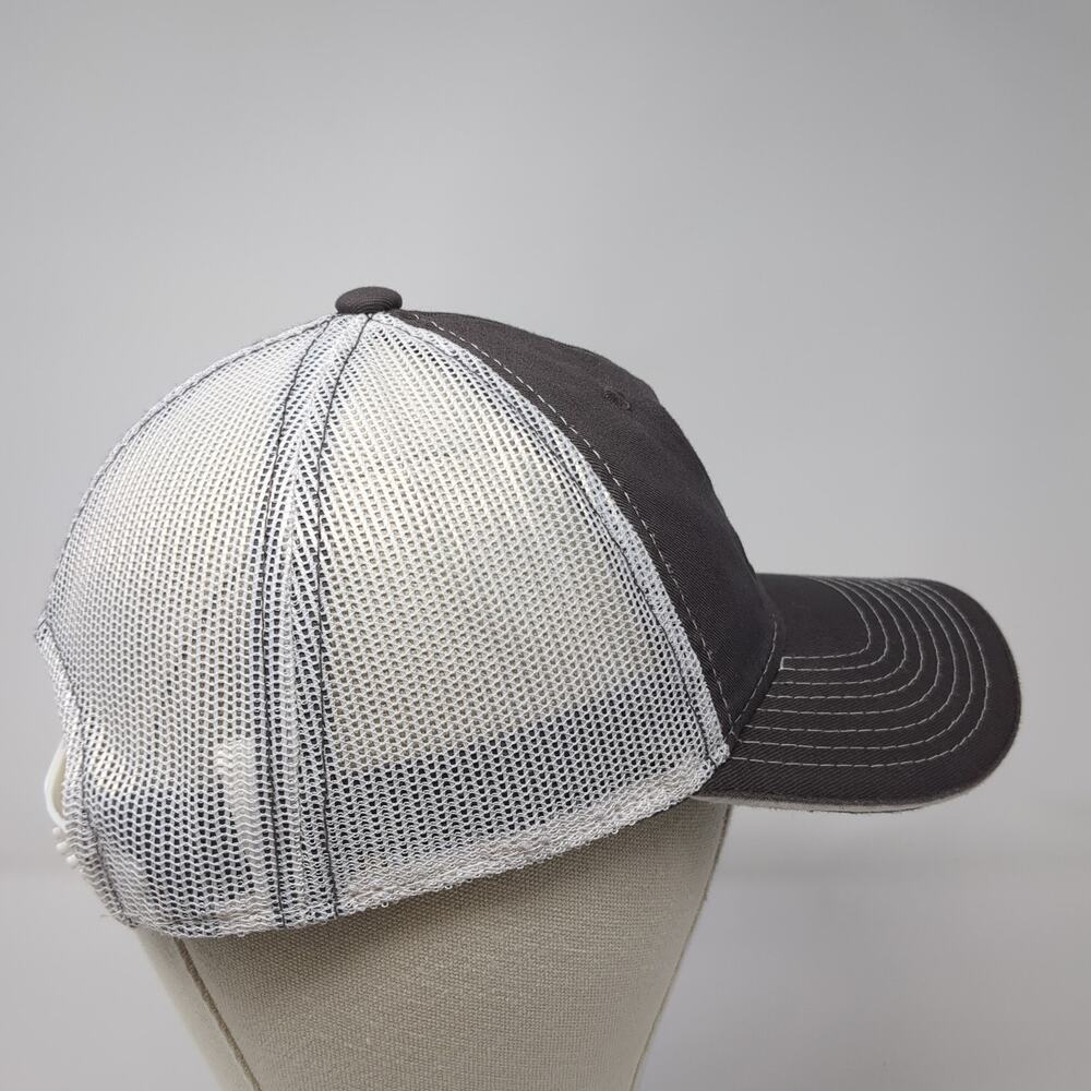 Athlete X Factory Snapback Trucker Cap Gray Os Adjustable Mesh Back Outdoor Cap View 5